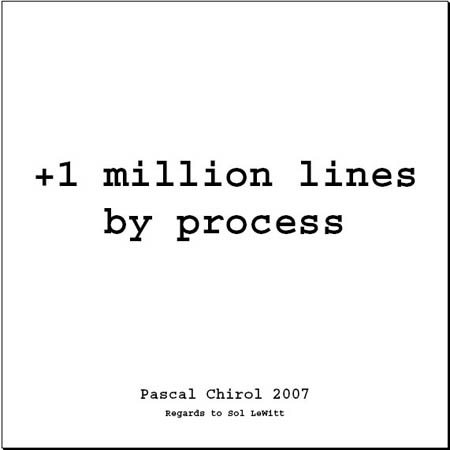 1 Million Lines by Process